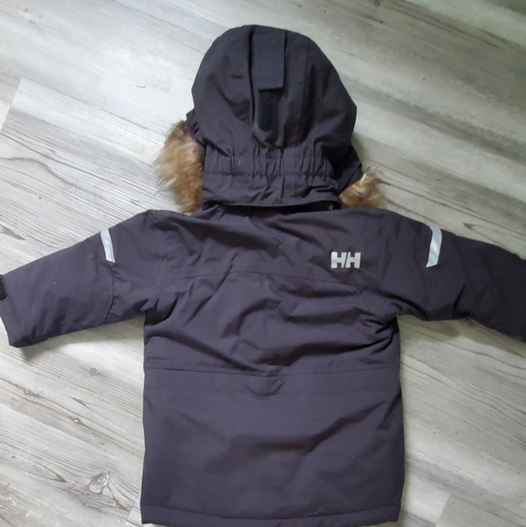 Helly Hansen Kids Legacy Winter Parka Jacket Sz 1 - Picture 9 of 10